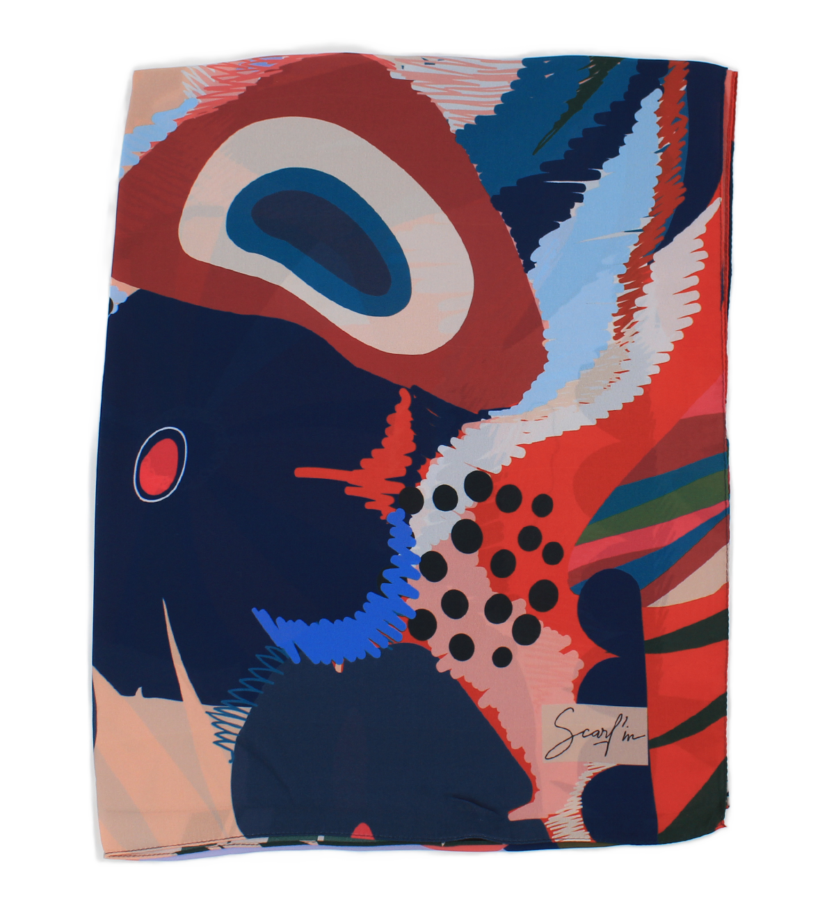 CHÂLE YAOMY® "BALI" - Bleu