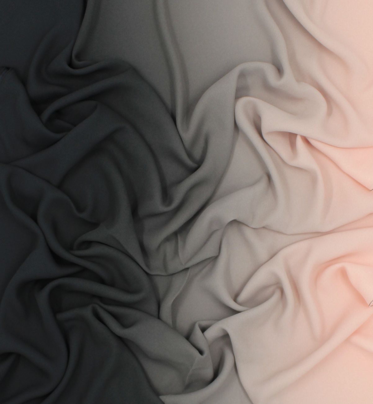 CHALE YAOMY® DÉGRADÉ - Noir to rose