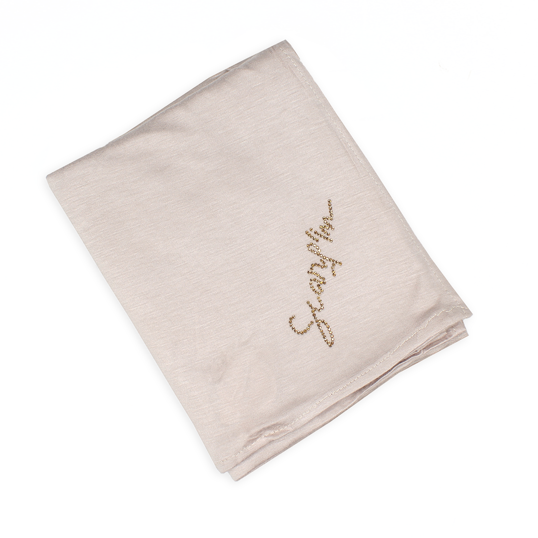 CHÂLE EMALY® "SIMPLE" - Beige rosé