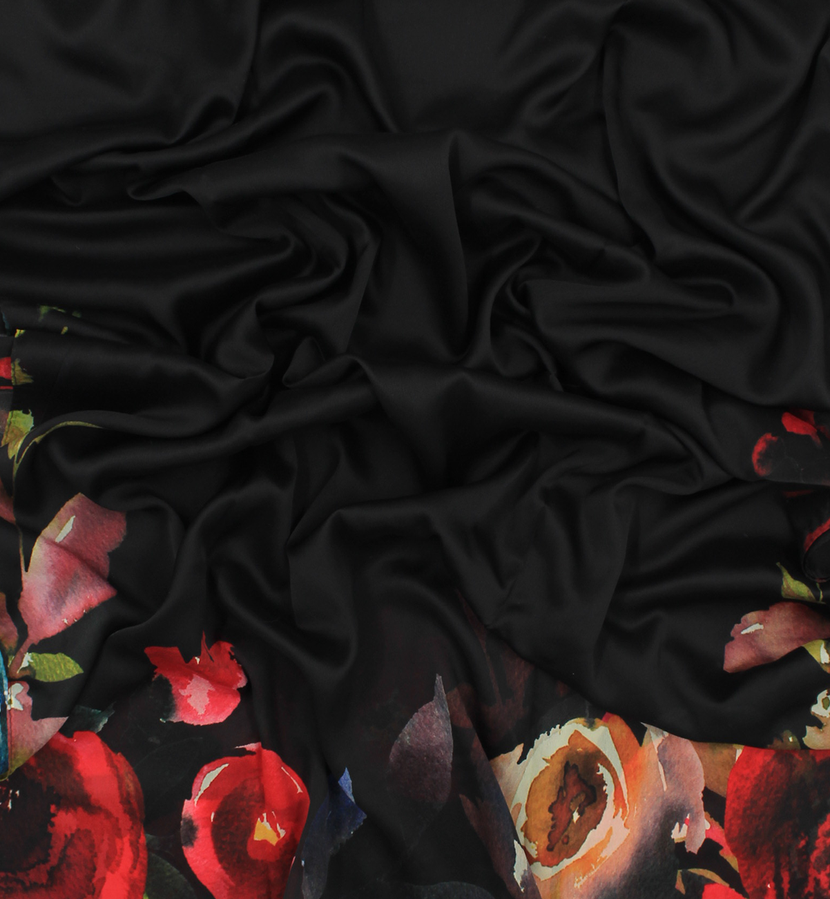 Satin spécial "EDGA" - Noir