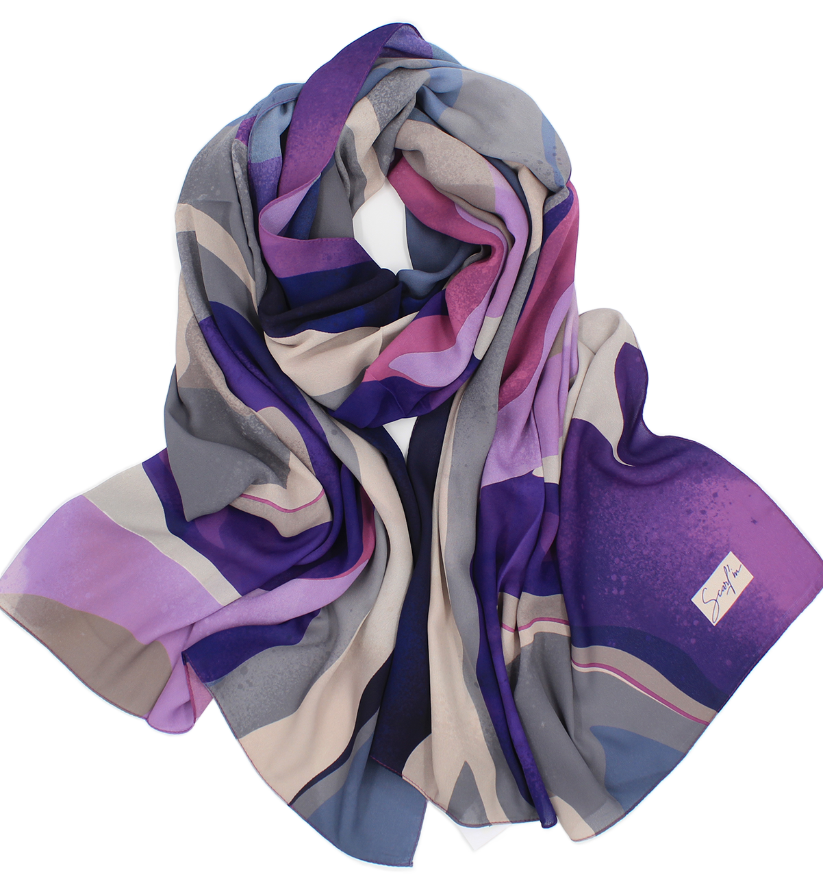CHÂLE YAOMY® "ELLA" - Violet