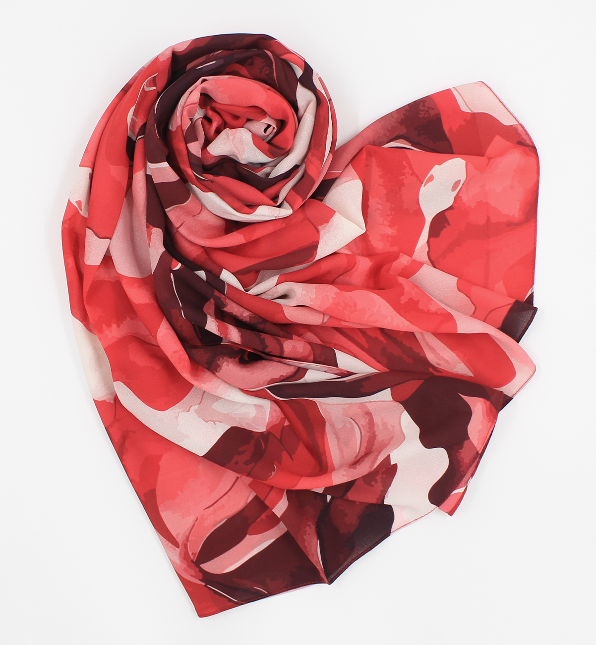 CHÂLE YAOMY® "ENDANA" - Rouge