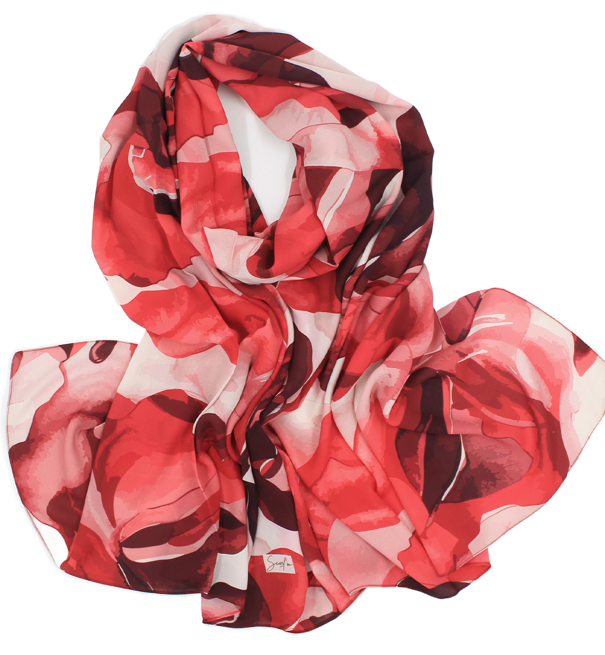 CHÂLE YAOMY® "ENDANA" - Rouge