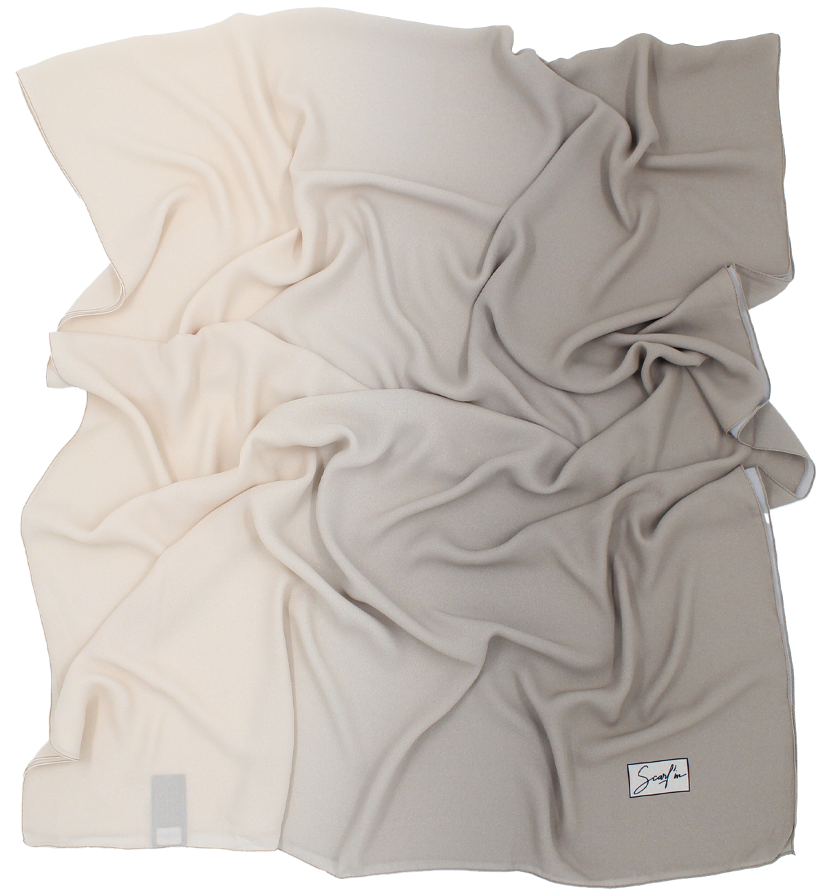 CHALE YAOMY® DÉGRADÉ - G26 Greige to écru