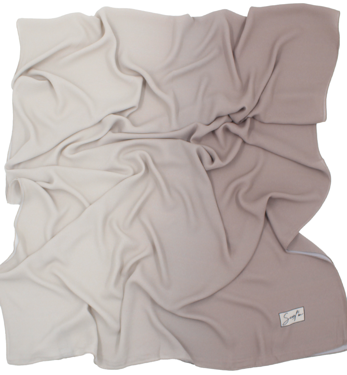 CHALE YAOMY® DÉGRADÉ - G32 Mocha to écru