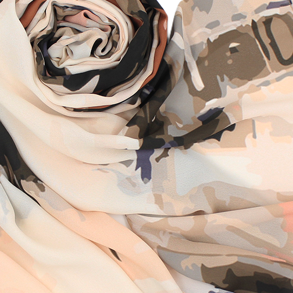 Châle YAOMY® "Hindy" - Beige