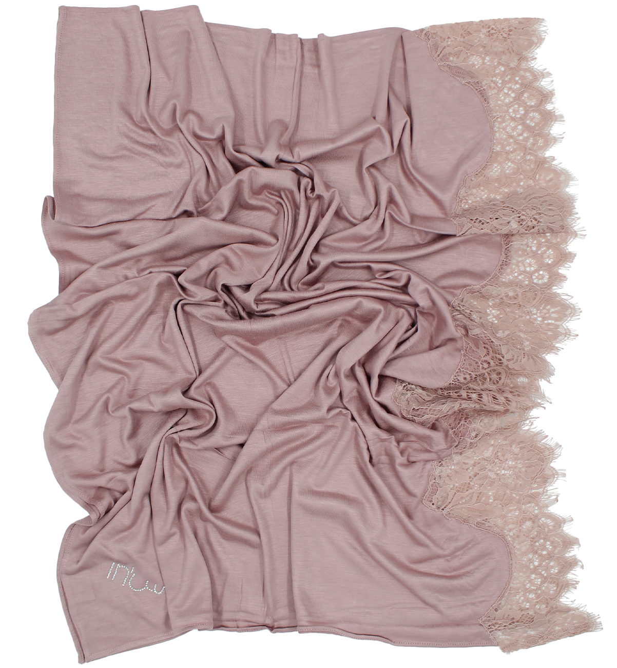 CHÂLE EMALY® dentelle - Rose
