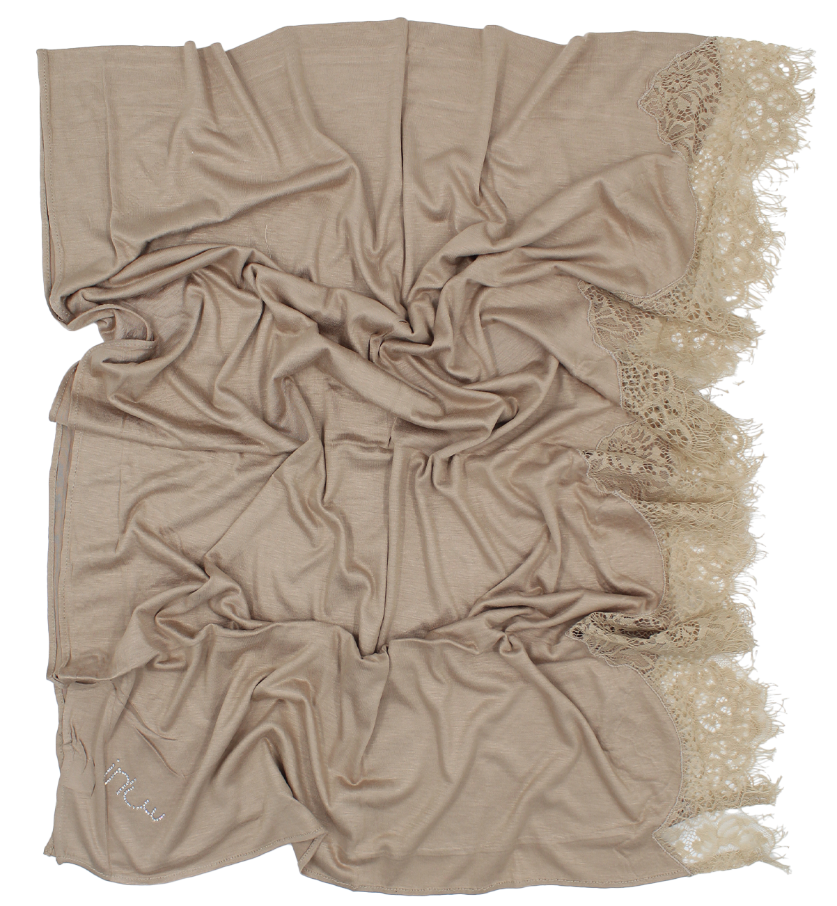 CHÂLE EMALY® dentelle - Sable