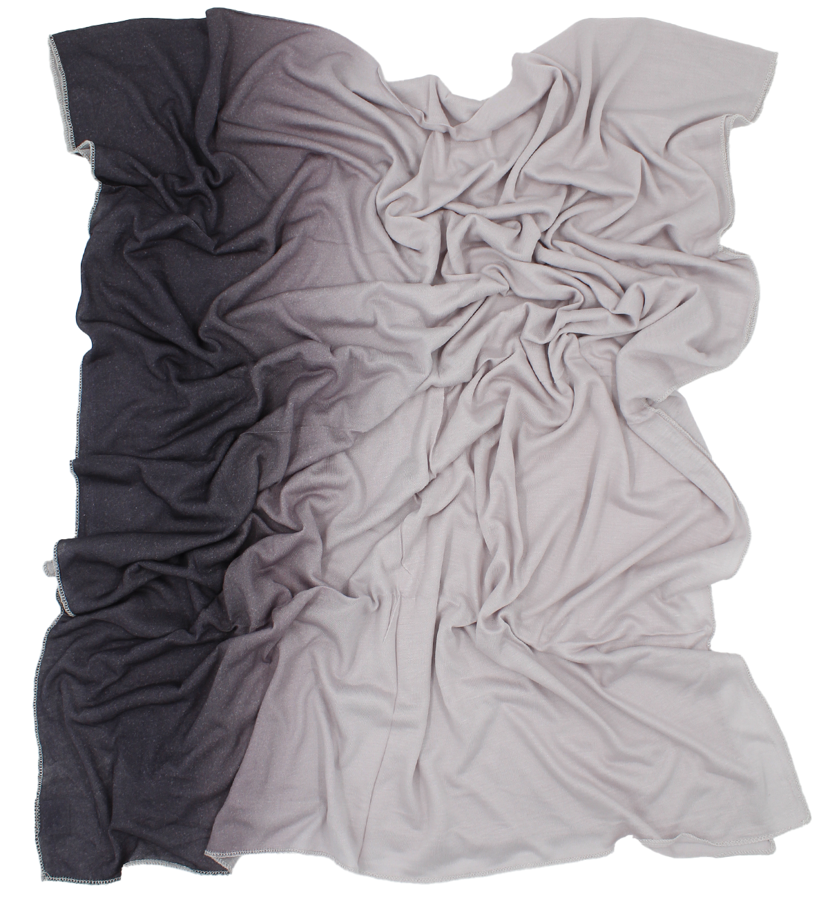 CHÂLE EMALY® dégradé - Gris to clair