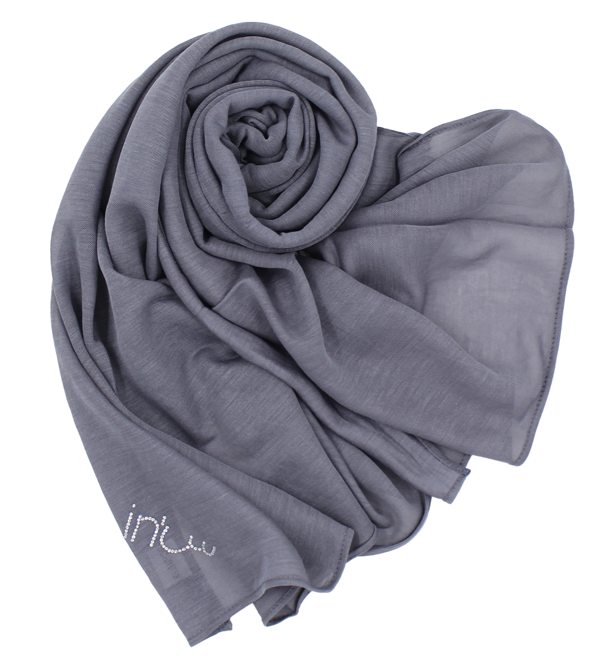 CHÂLE EMALY® piqué - Gris foncé