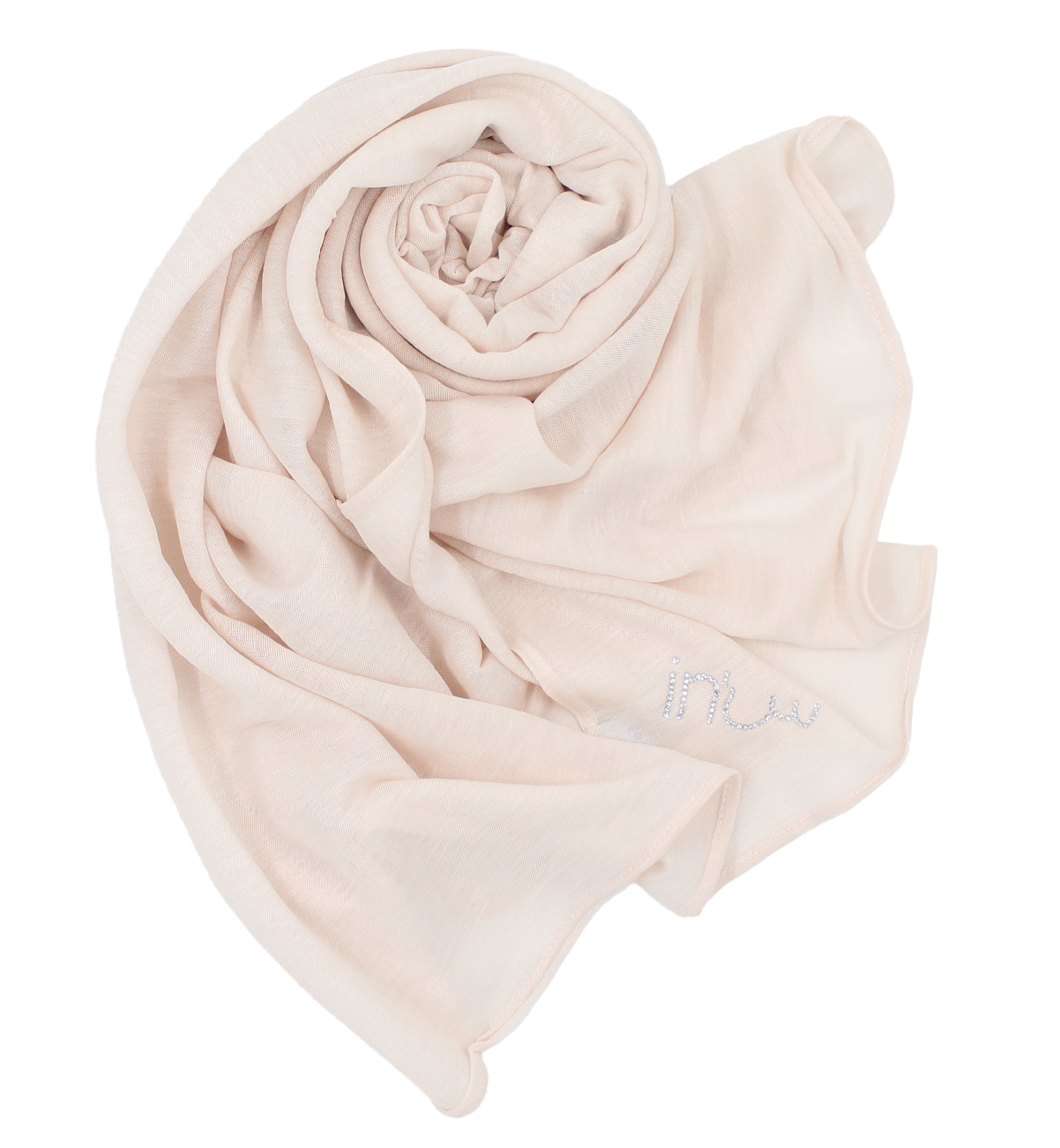 CHÂLE EMALY® piqué - Rose poudré