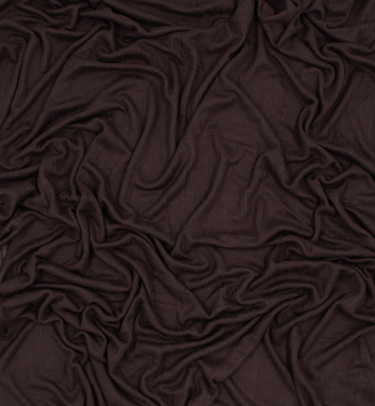 CHÂLE EMALY® "LINES" - Chocolat