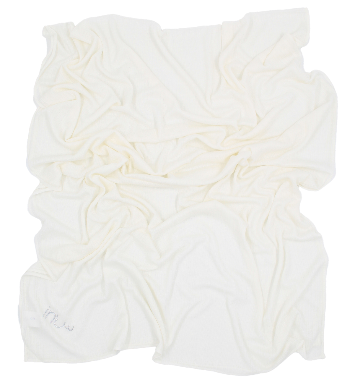 CHÂLE EMALY® "LINES" - Blanc cassé