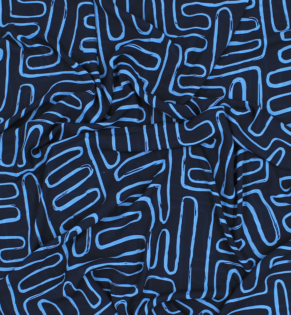 CHALE YAOMY® "LABYRA" - Bleu