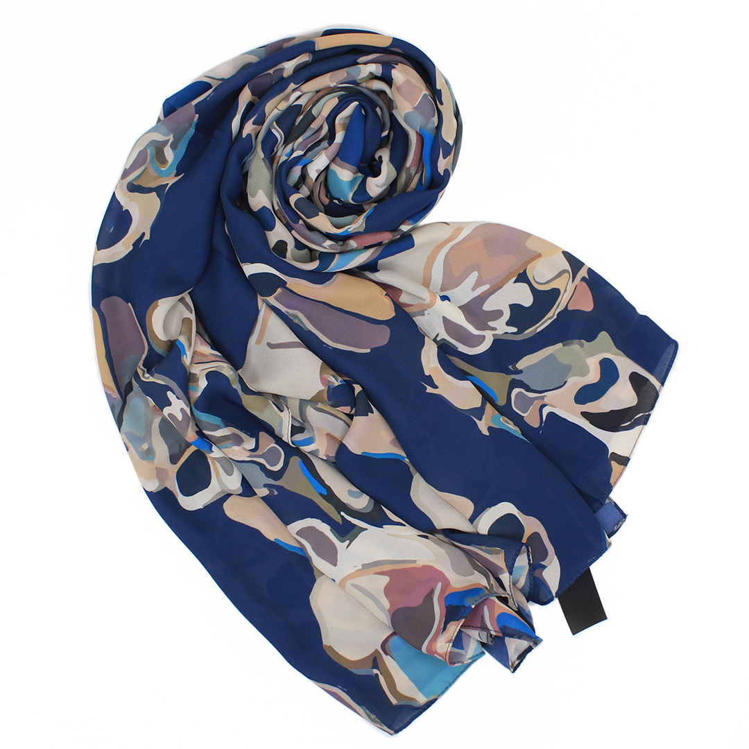 CHÂLE YAOMY® "LIYANA" - Bleu