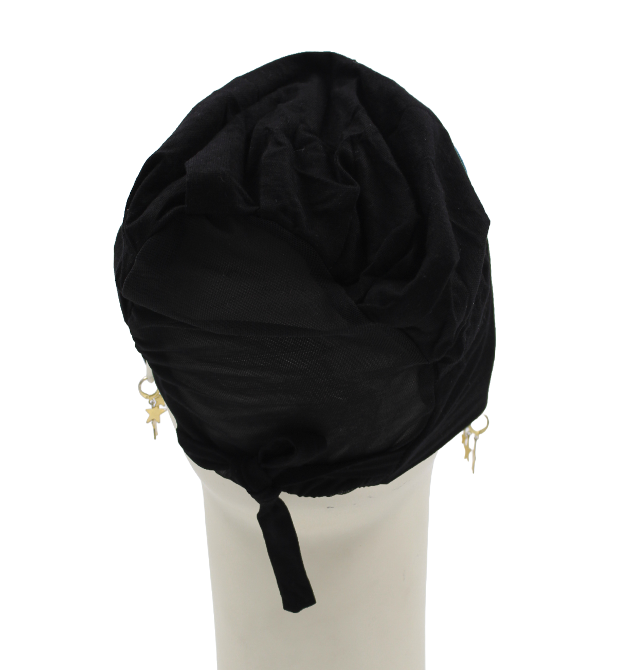 Bonnet Mi-tulle - Noir