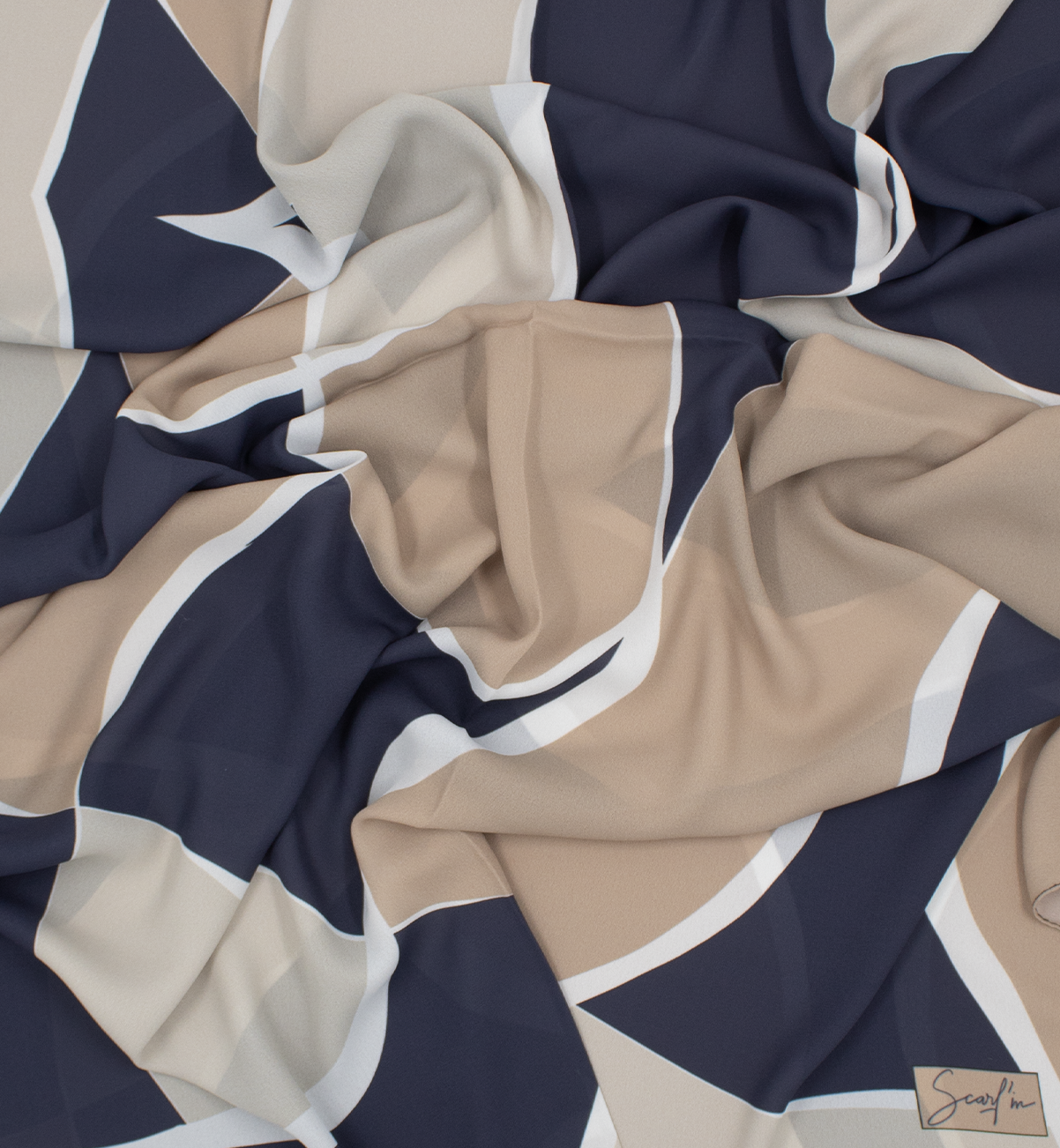 Châle YAOMY® "Mozy" - Bleu