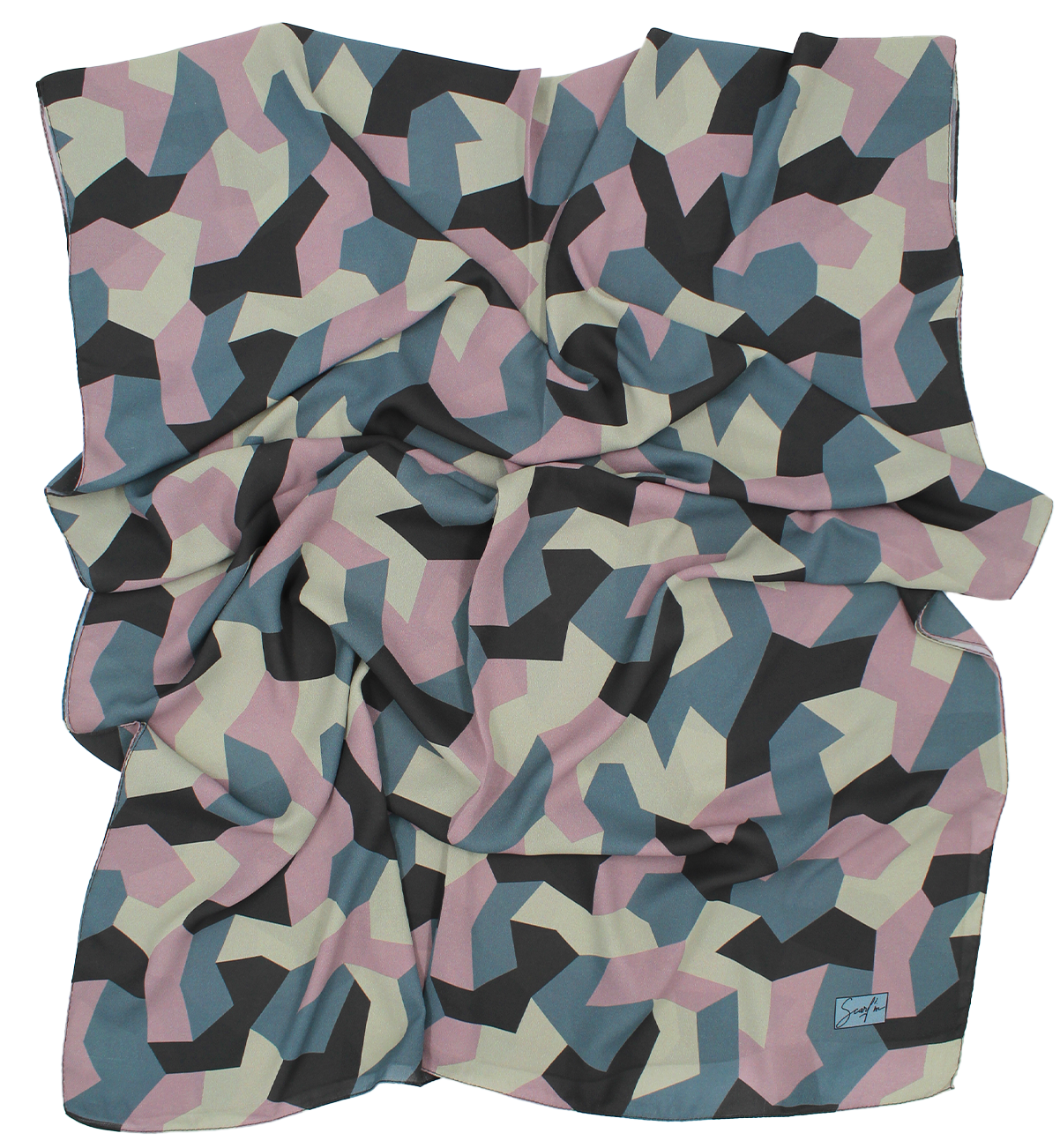 CHALE YAOMY® "PIECES" - Gris
