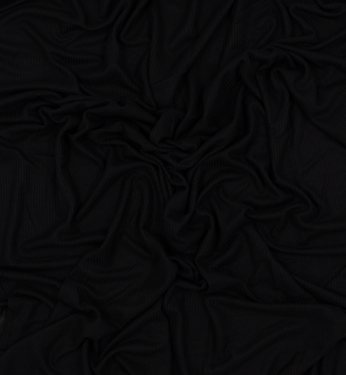 CHÂLE EMALY® "WAFFLE" - Noir