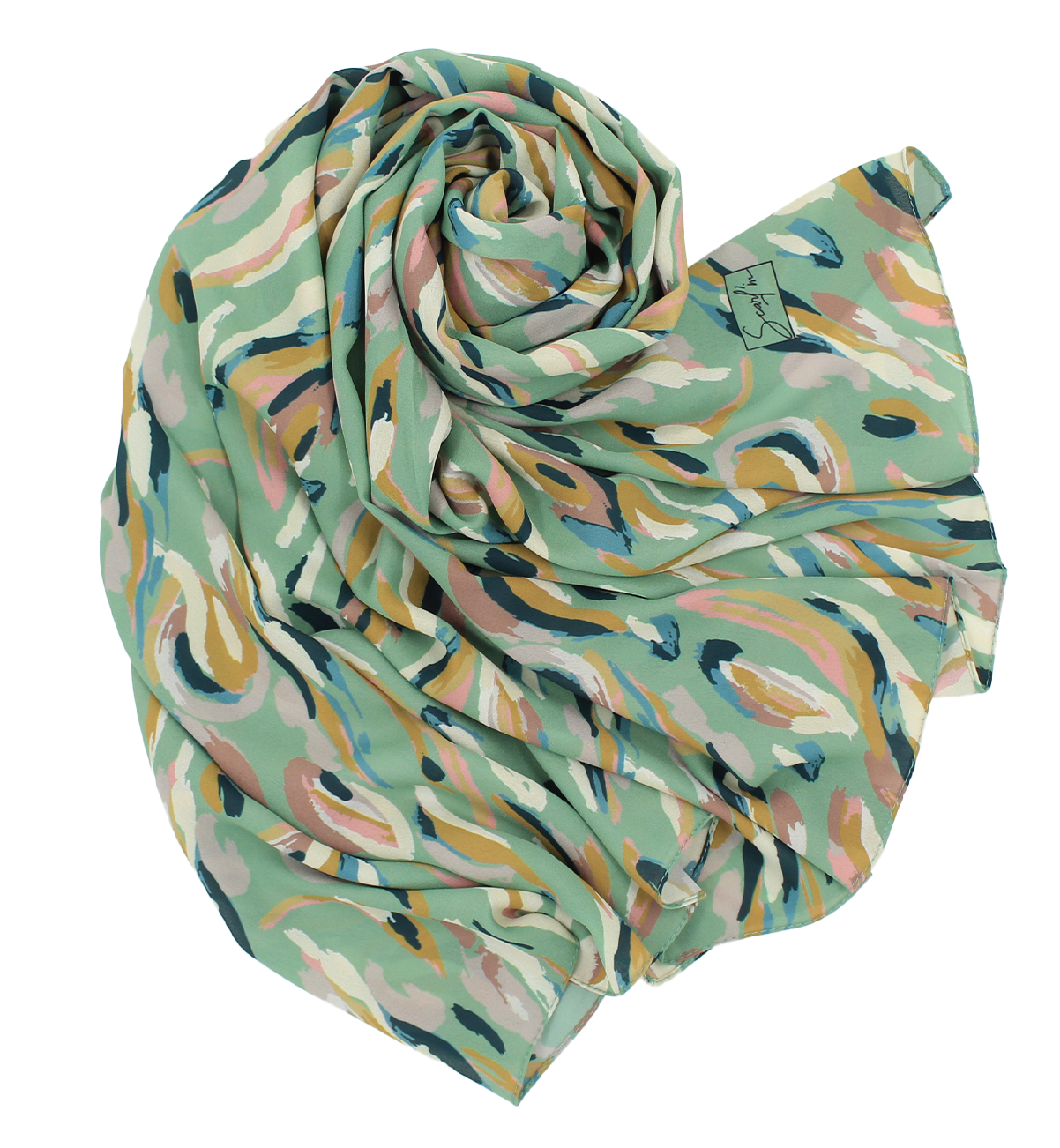 CHÂLE YAOMY® "SPIMA" - Vert