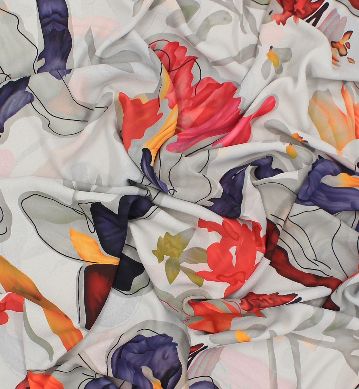 Châle YAOMY® "Swenyo" - Gris