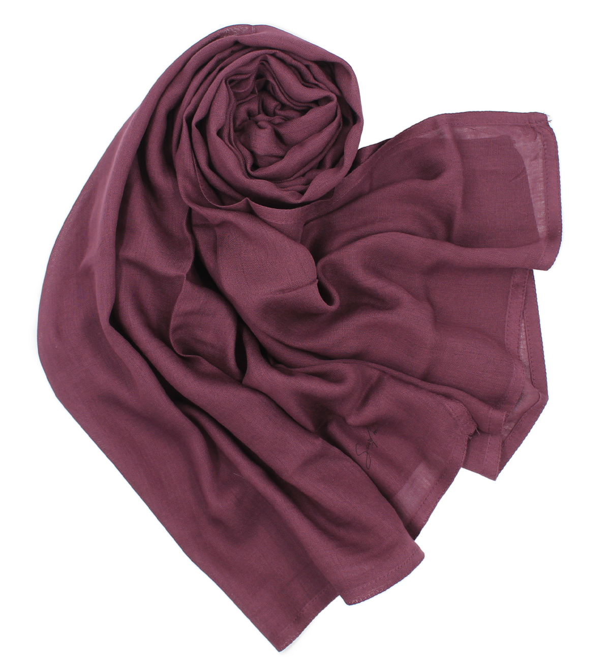 Coton Modal - Aubergine
