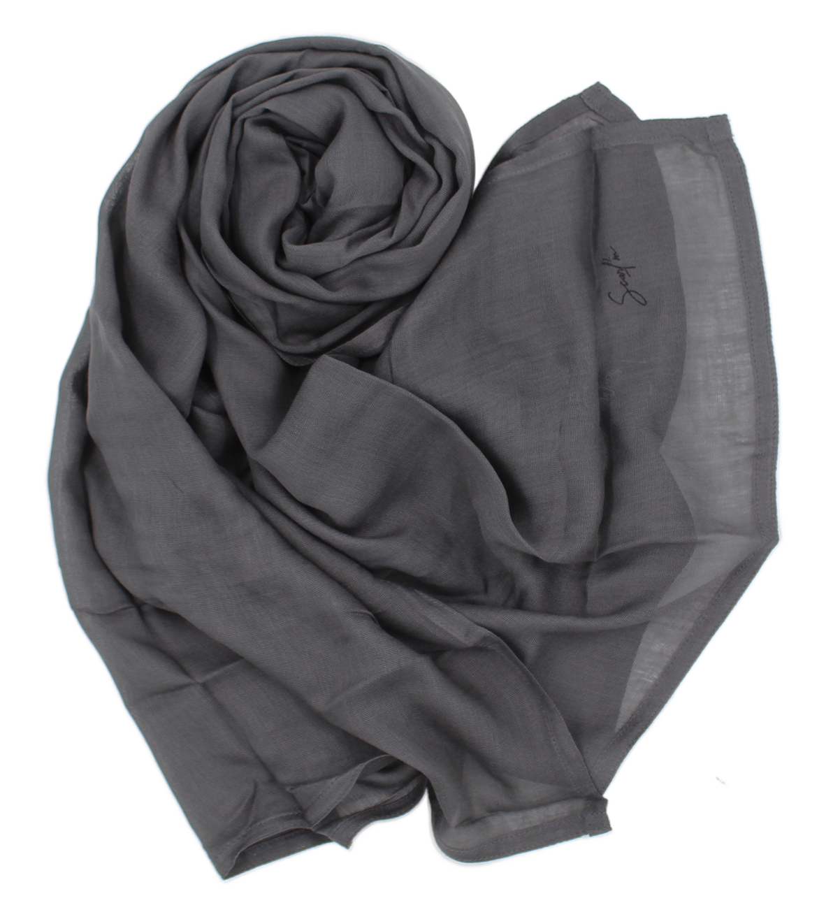 Coton Modal - Ardoise