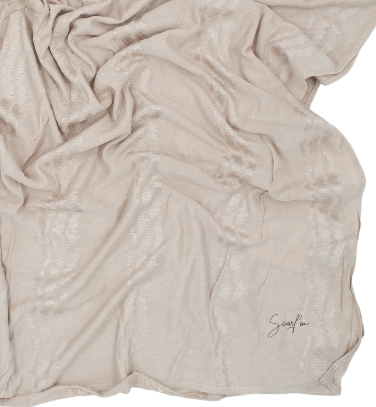 CHÂLE EMALY® "WAVE" - Beige mode