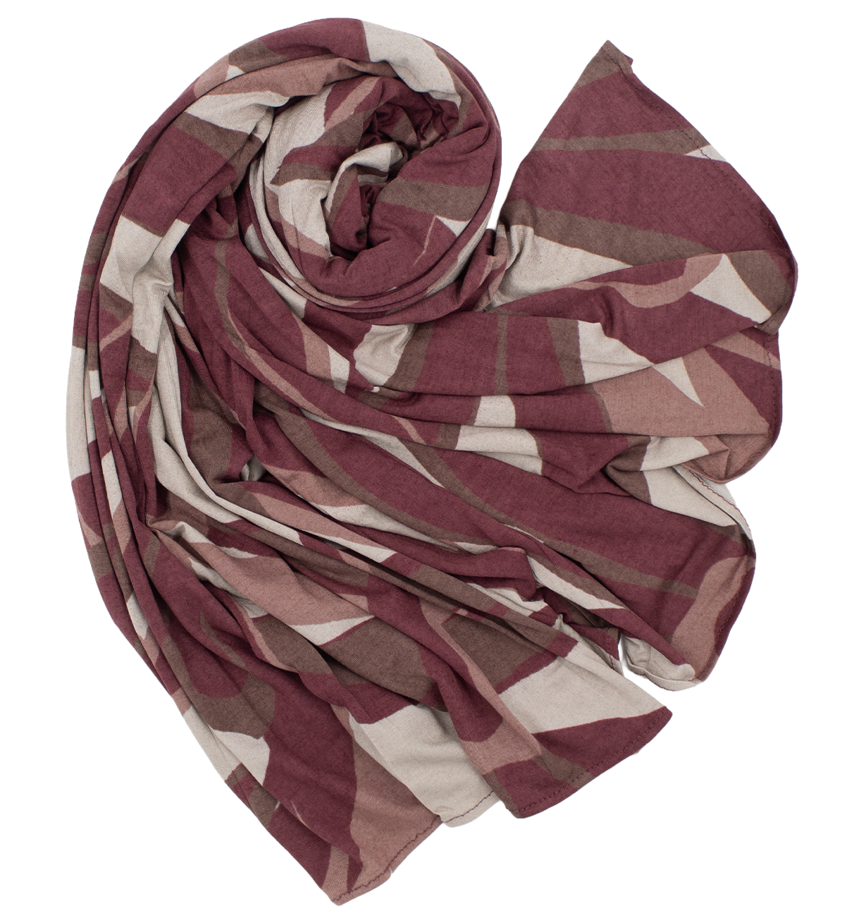 Châle EMALY® "Alba"- Burgundy
