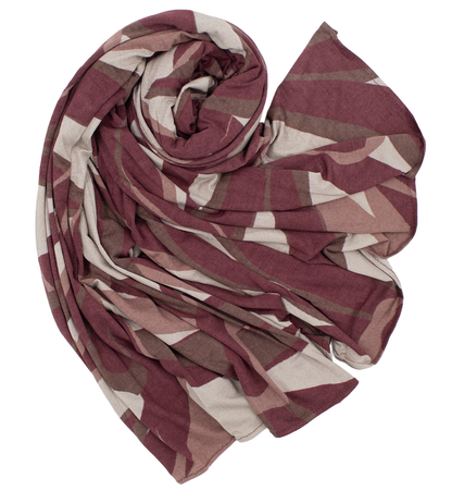 Châle EMALY® "Alba"- Burgundy