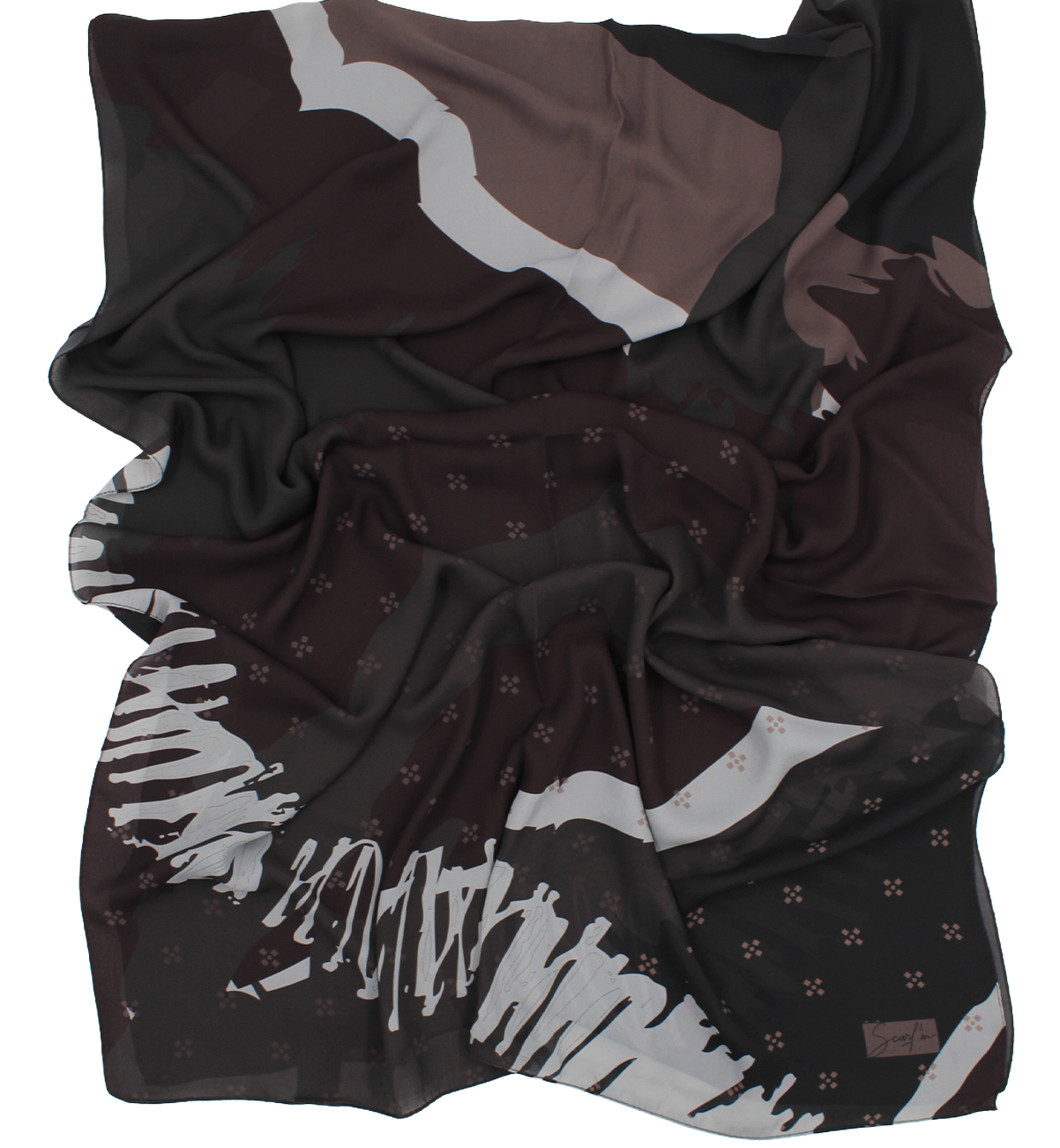 CHALE YAOMY® "AMANI" - Burgundy