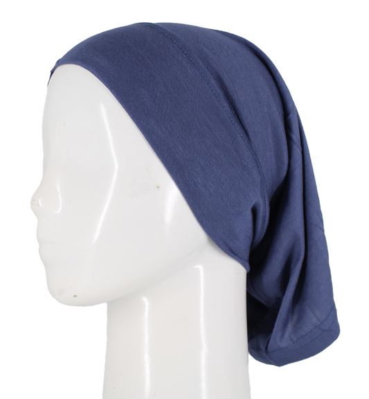 Bonnet Underscarf Tube - Jeans