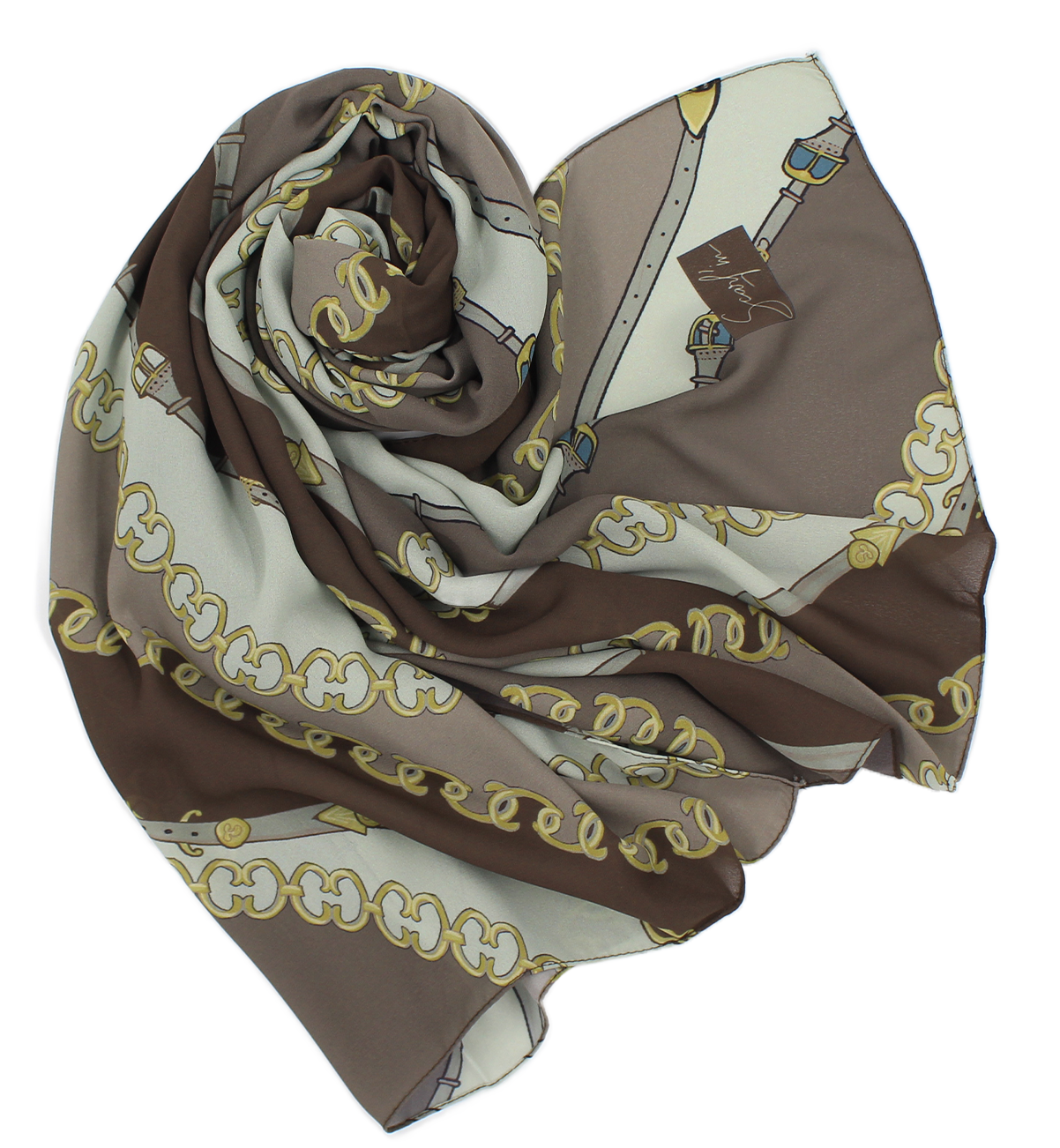 CHÂLE YAOMY® "BELTA" - Taupe