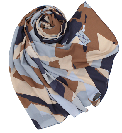Châle YAOMY® "Boomy" - Blue