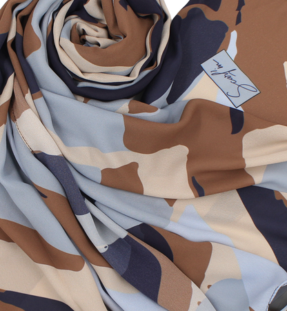 Châle YAOMY® "Boomy" - Blue