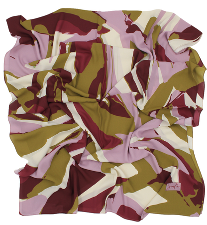 Châle YAOMY® "Boomy" - Prune