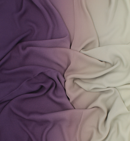 CHALE YAOMY® DÉGRADÉ - Violet to anis