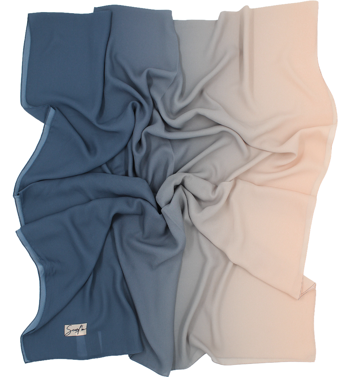 CHALE YAOMY® DÉGRADÉ - Jeans to nude
