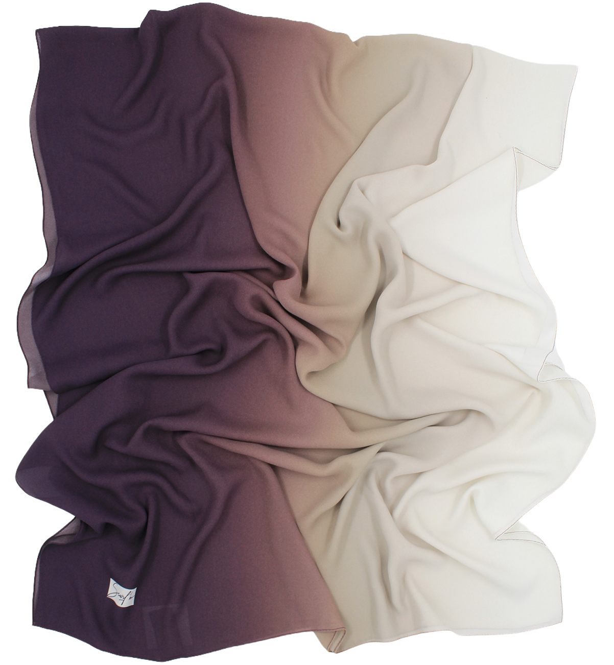 CHALE YAOMY® DÉGRADÉ - Amethyste to blanc