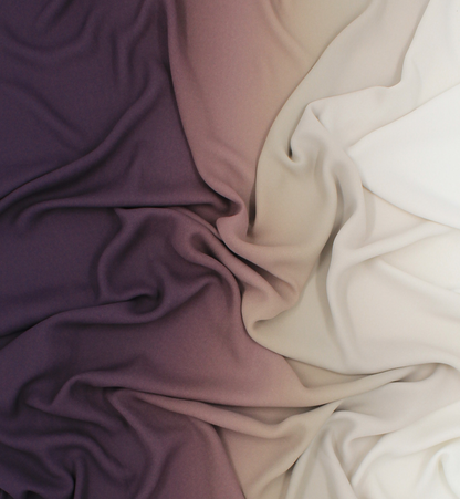 CHALE YAOMY® DÉGRADÉ - Amethyste to blanc