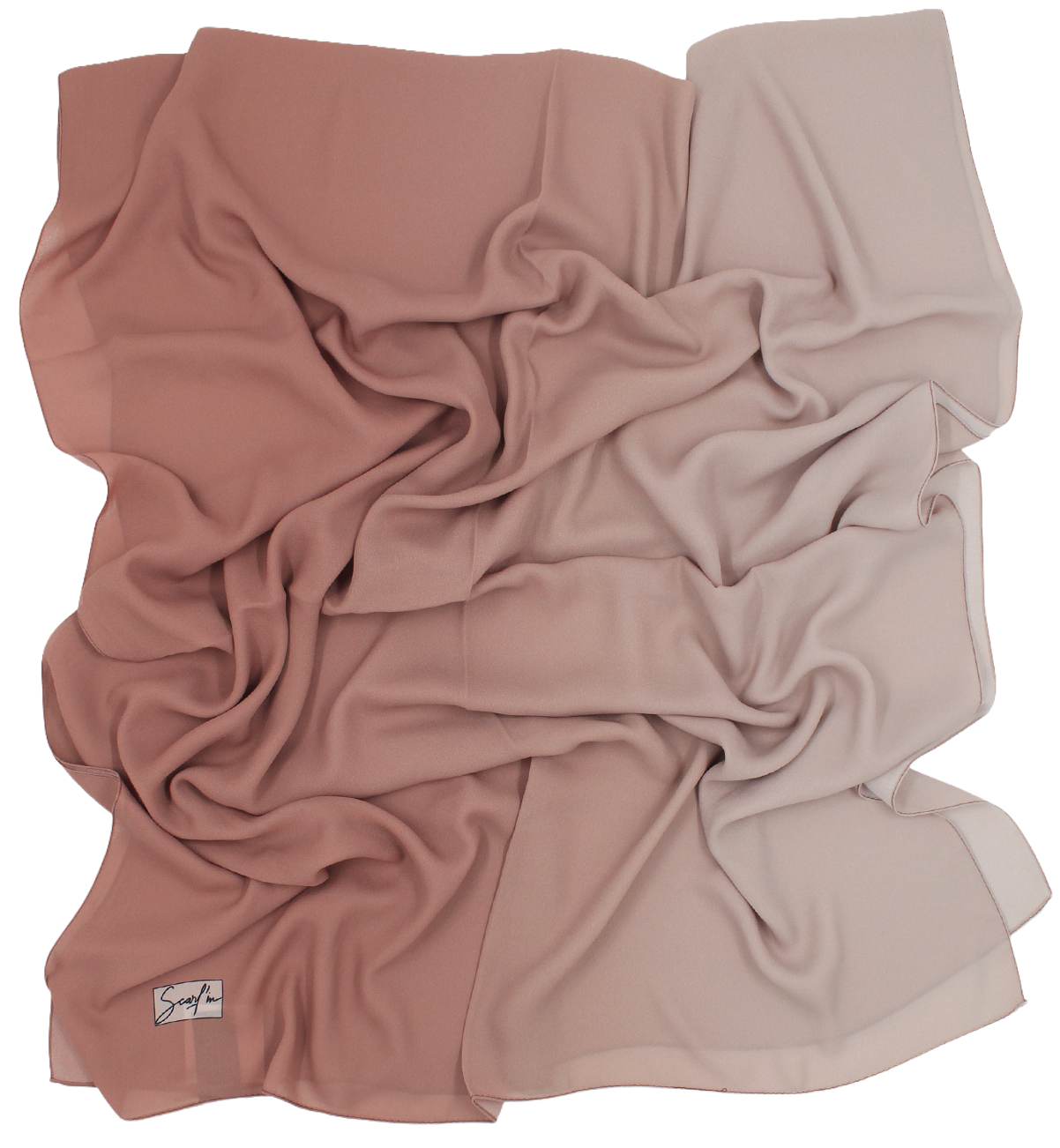 CHALE YAOMY® DÉGRADÉ - Rose antique