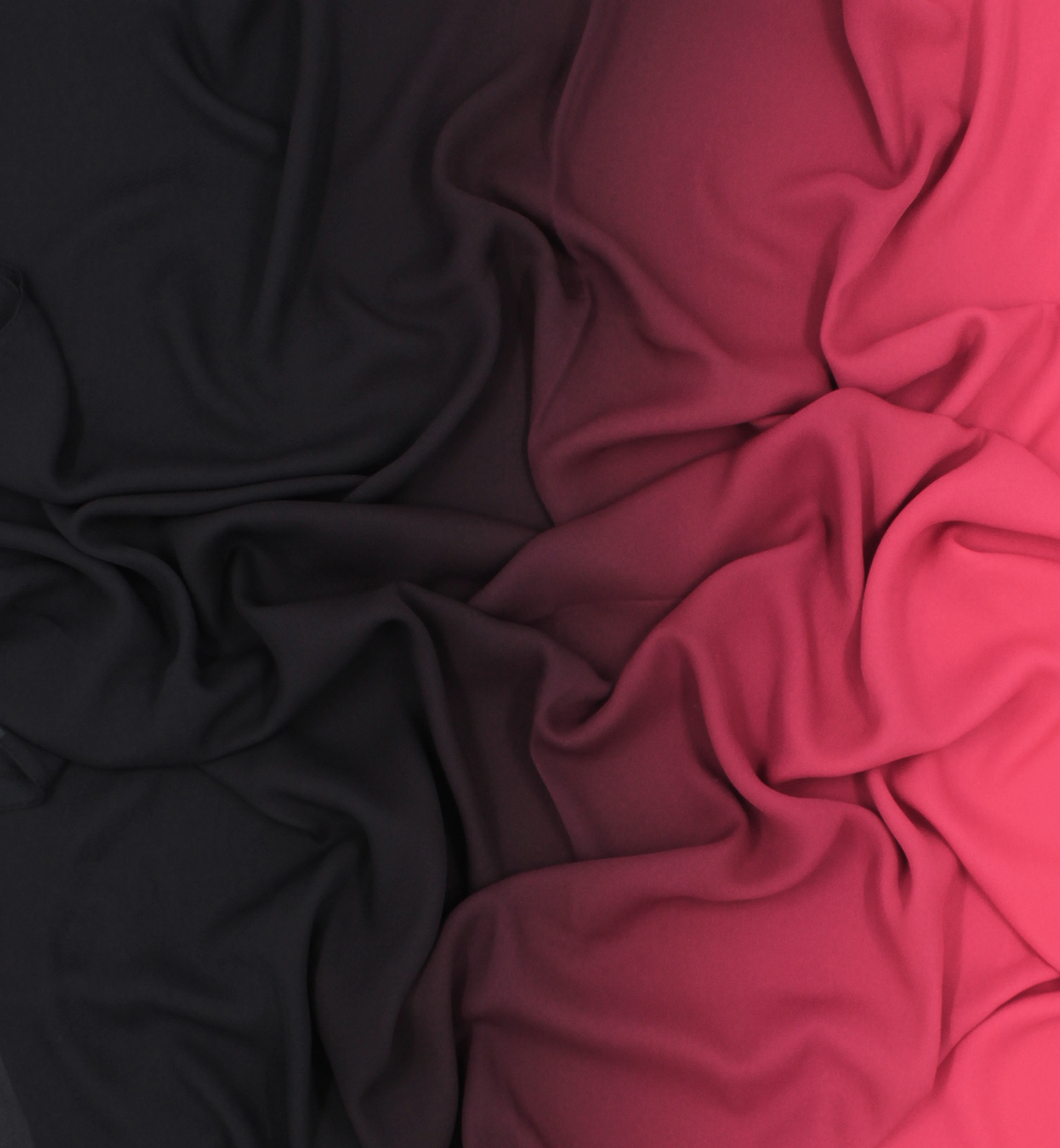 CHALE YAOMY® DÉGRADÉ - Noir to fuschia