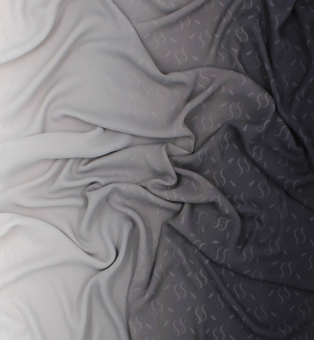 CHALE YAOMY® DÉGRADÉ - Monogy Noir to blanc