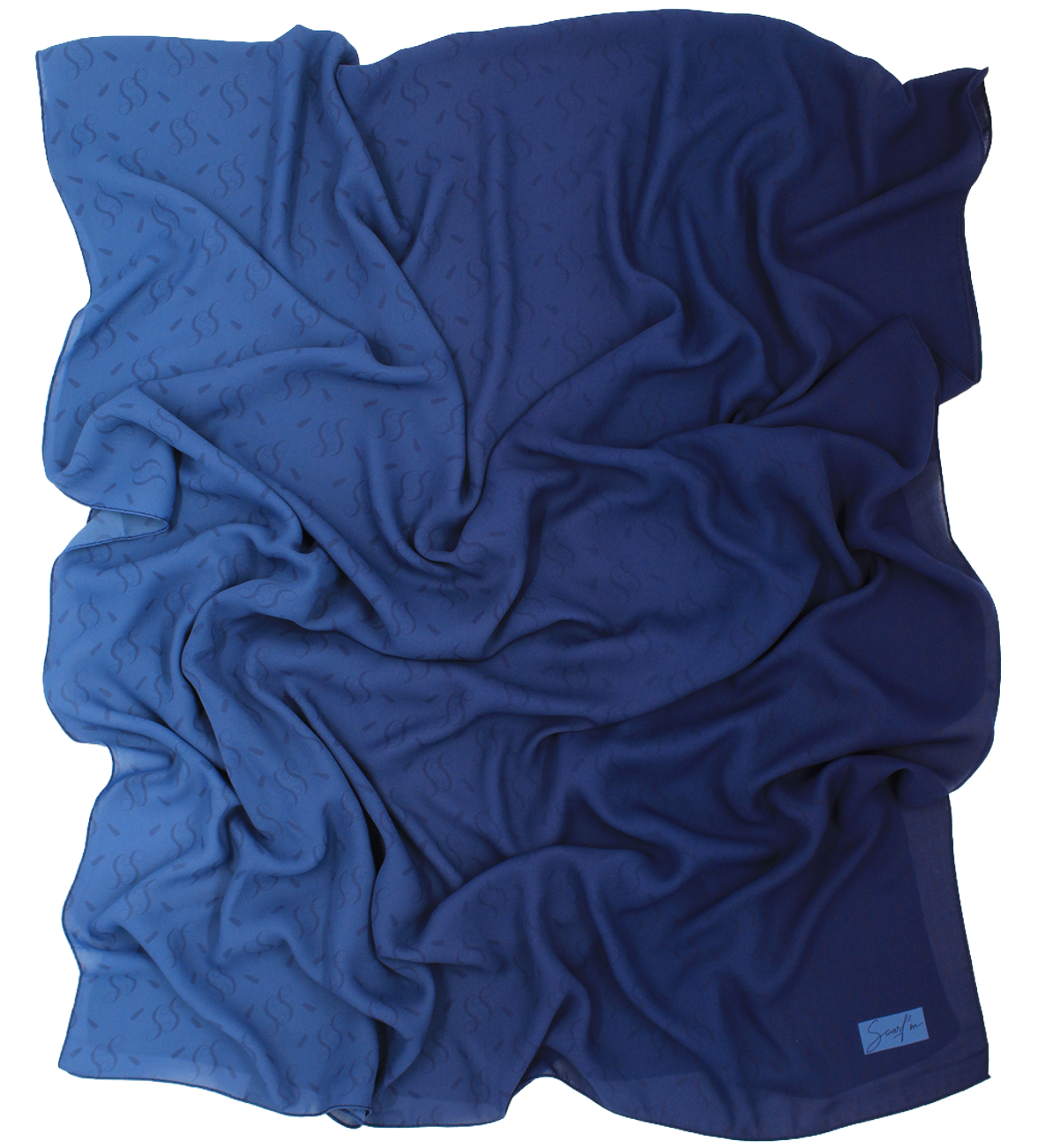 CHALE YAOMY® DÉGRADÉ - Monogy Bleu
