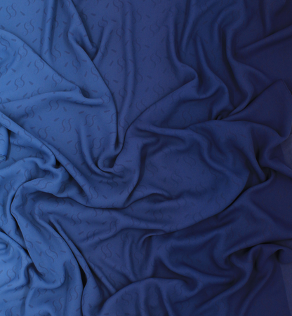 CHALE YAOMY® DÉGRADÉ - Monogy Bleu