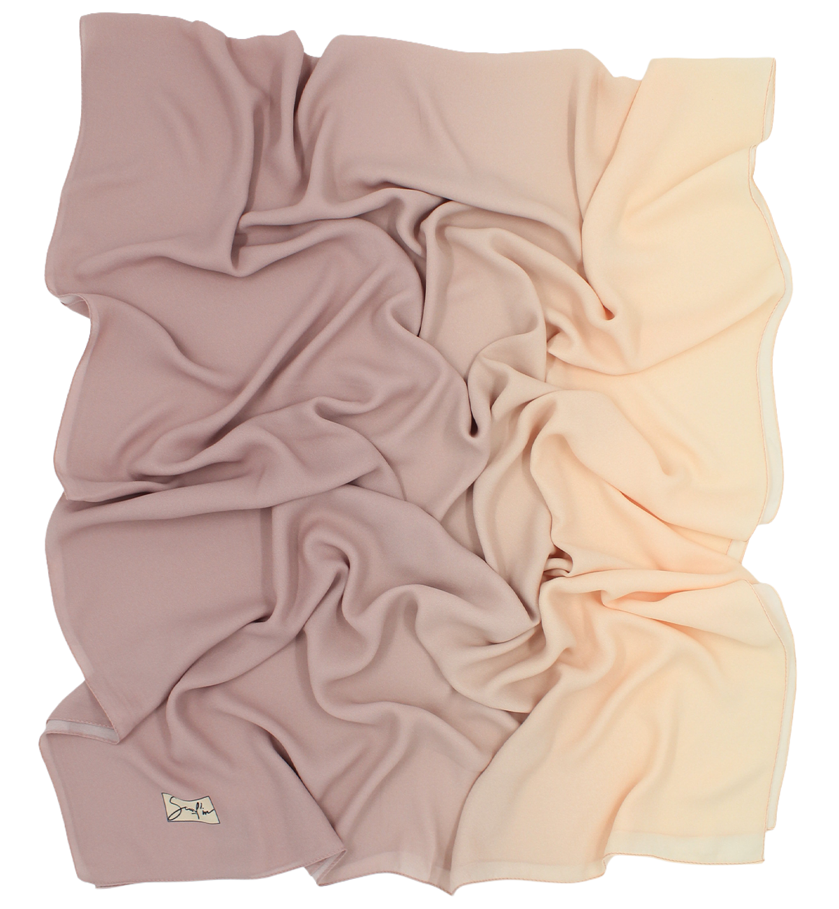 CHALE YAOMY® DÉGRADÉ - Rose to peche