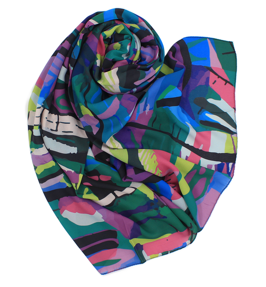 CHÂLE YAOMY® "DIWA" - Vert
