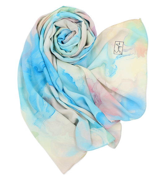CHÂLE YAOMY® "DOUCY" - Pastel