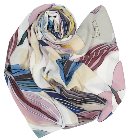 Châle YAOMY® "Dune" - Pastel