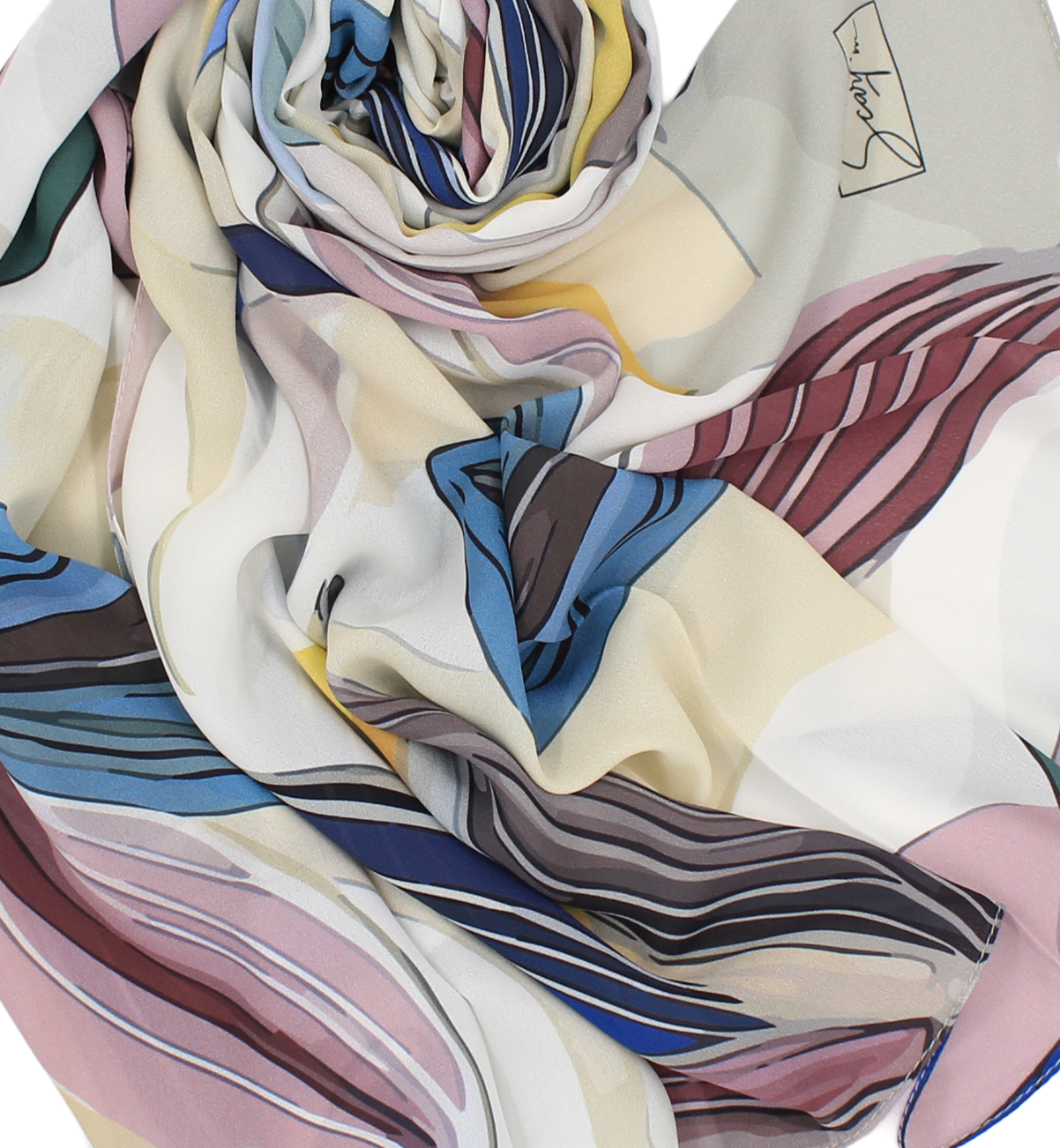 Châle YAOMY® "Dune" - Pastel